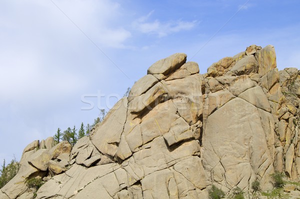 Mongolian landscape Stock photo © pedrosala