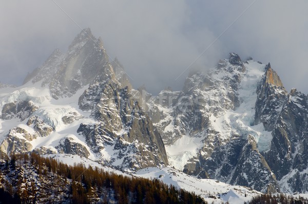 Aiguille du Chamonix Stock photo © pedrosala