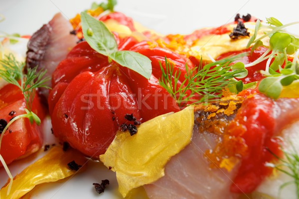 Tomato salad Stock photo © pedrosala