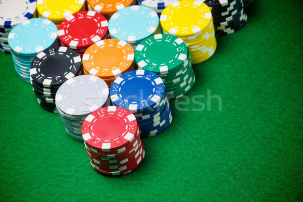 Casino tabel groene succes Stockfoto © pedrosala