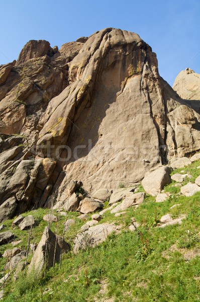 Mongolian landscape Stock photo © pedrosala