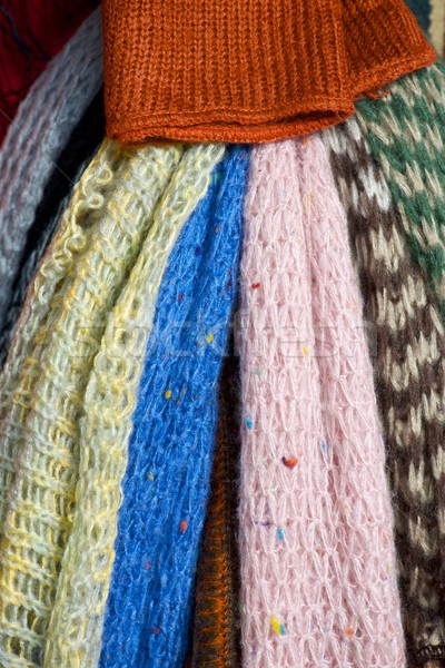 wool scarves Stock photo © pedrosala