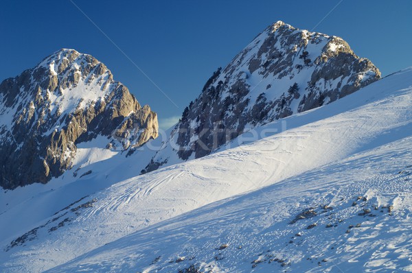 Stock photo: Foratata Peaks