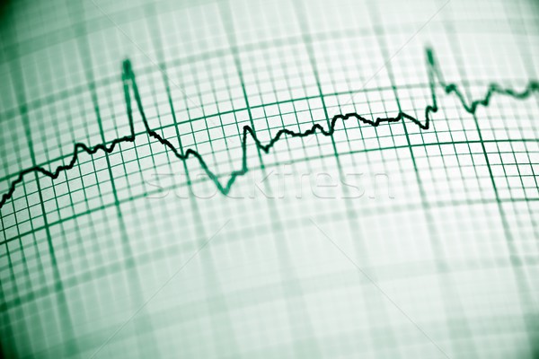 Electrocardiogram Stock photo © pedrosala