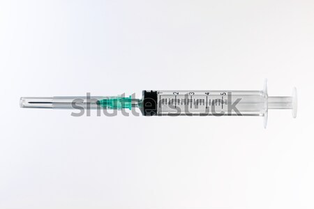 Syringe close up Stock photo © pedrosala