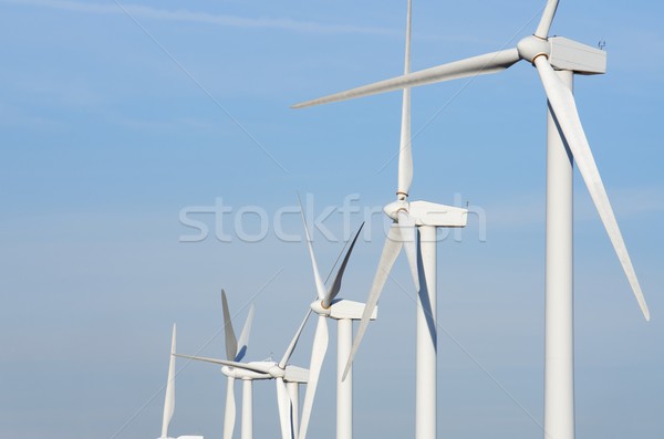 Stock photo: windmills