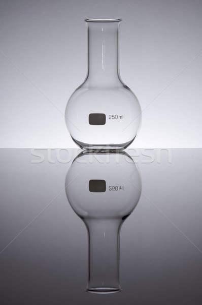 Foto stock: Laboratório · garrafa · esférico · dois · cem · cinqüenta