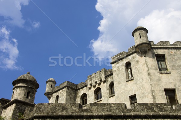 Castillo detalle real poder La Habana Cuba Foto stock © pedrosala