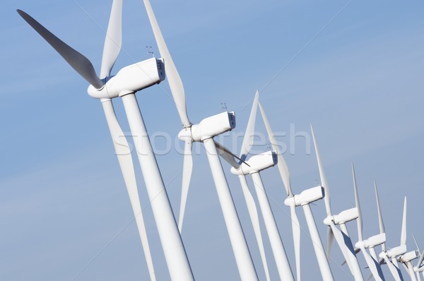 Сток-фото: группа · современных · возобновляемый · электрических · энергии · производства
