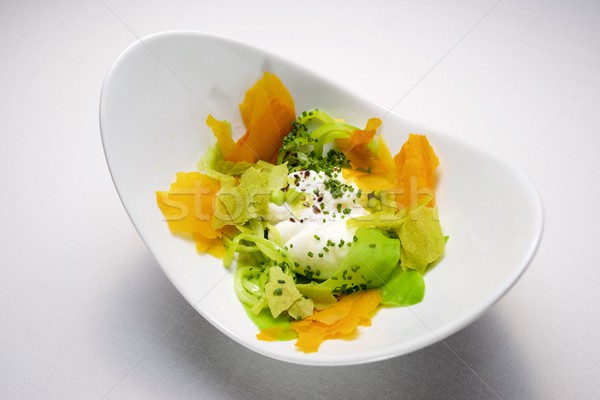 Poached egg Stock photo © pedrosala