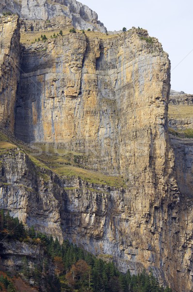 Park Wände Natur Berg rock Berge Stock foto © pedrosala