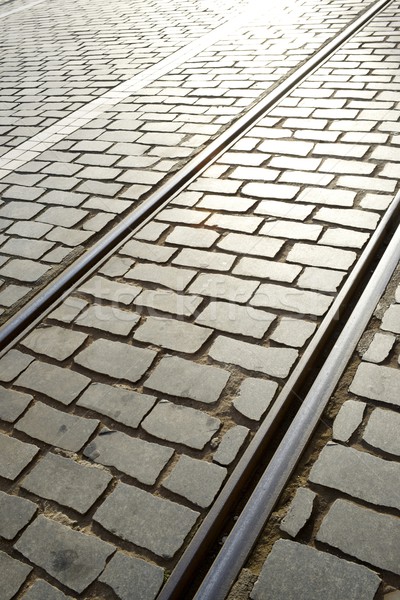 Tram rail Stock photo © pedrosala