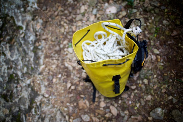 Climbing rope Stock photo © pedrosala