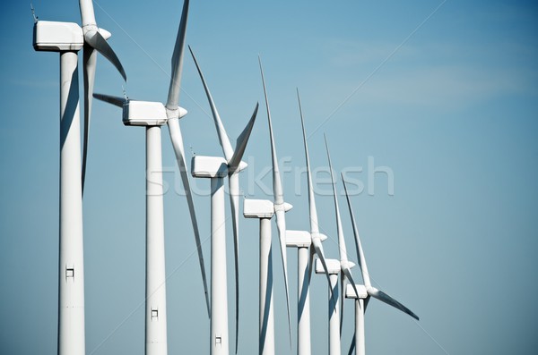 Gruppo rinnovabile elettrici energia produzione Foto d'archivio © pedrosala