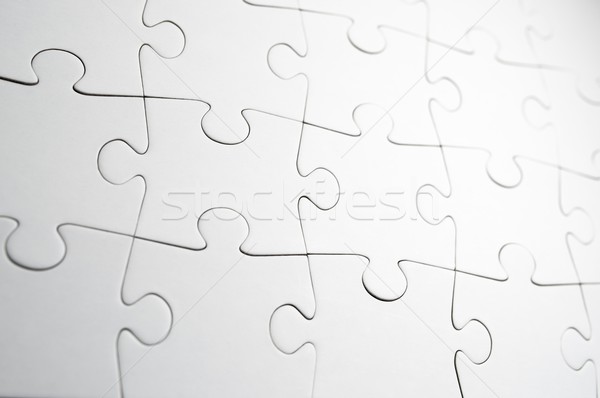 Puzzle közelkép darabok üzlet háttér kérdés Stock fotó © pedrosala