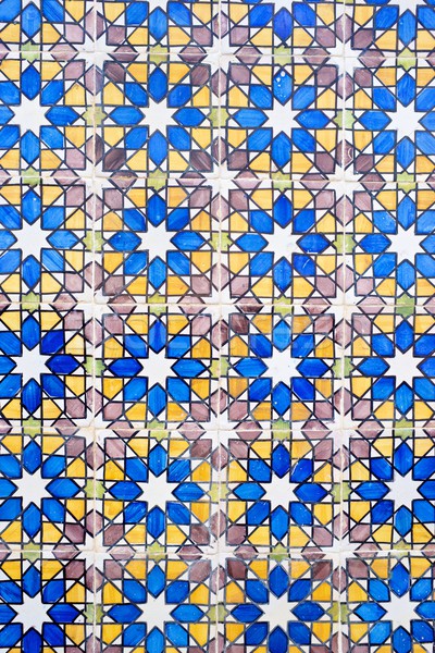 Azulejos parede Lisboa Portugal textura arte Foto stock © pedrosala