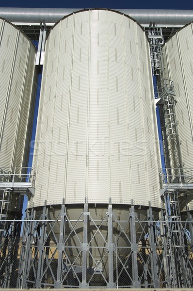 grain silos Stock photo © pedrosala