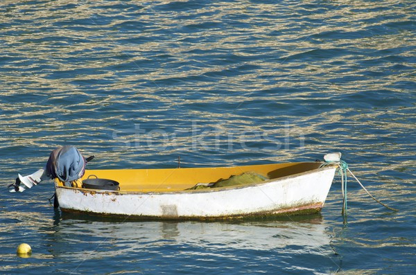 Small wooden boat Stock photo © pedrosala