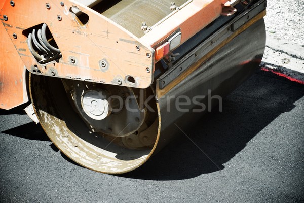 Lavoro pesante vibrazioni asfalto marciapiede strada Foto d'archivio © pedrosala