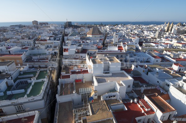 Città vecchia andalusia Spagna cielo costruzione Foto d'archivio © pedrosala