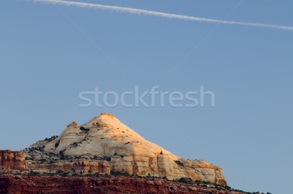 Indian Bach Hügeln Himmel Natur Landschaft Stock foto © pedrosala