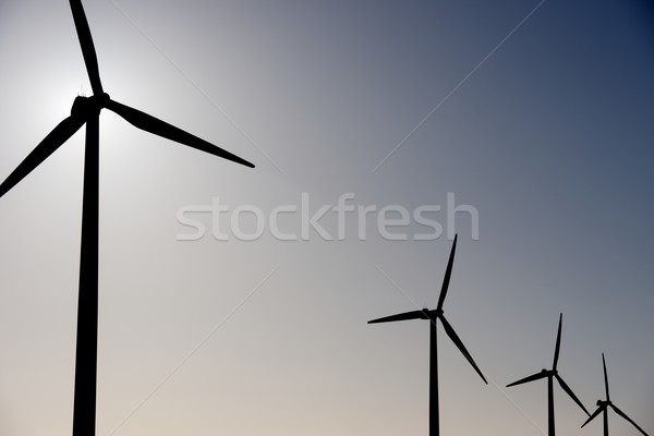 Szél energia elektromos erő gyártás LA Stock fotó © pedrosala