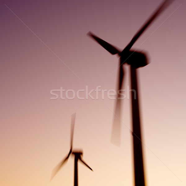 Szél energia elektromos erő gyártás LA Stock fotó © pedrosala