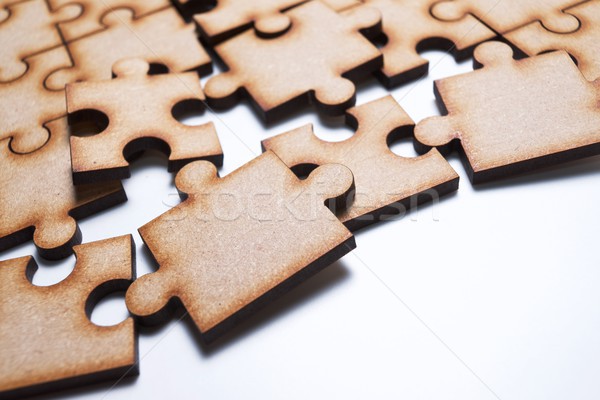 Puzzle close up Stock photo © pedrosala