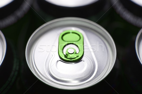 Foto stock: Primer · plano · grupo · cerveza · fondo · hielo · beber