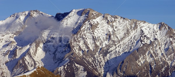 snowy mountain Stock photo © pedrosala