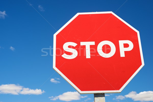 Stop signal Stock photo © pedrosala