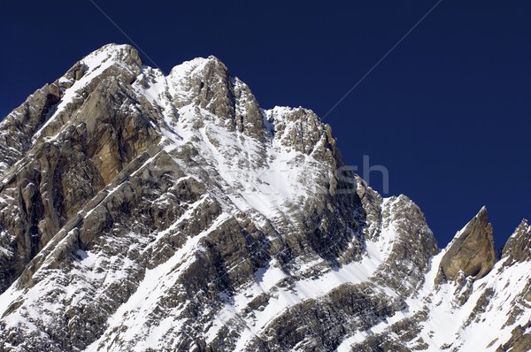 Snowy peak Stock photo © pedrosala