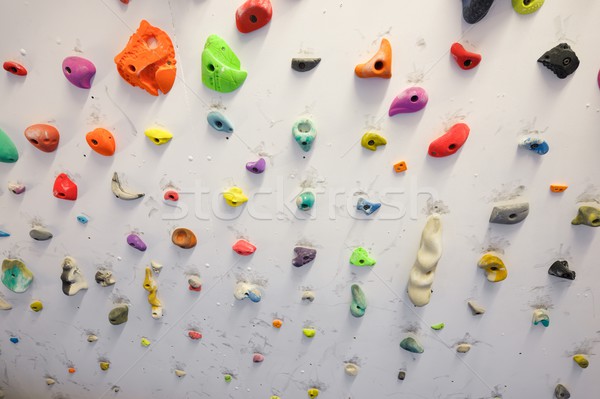 Climbing wall indoor, Stock photo © pedrosala