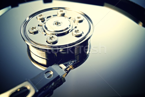 Ouvrir ordinateur disque dur internet [[stock_photo]] © pedrosala