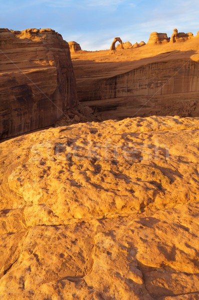 [[stock_photo]]: Arc · vue · parc · paysage · désert · beauté
