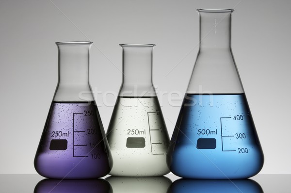conical flasks Stock photo © pedrosala