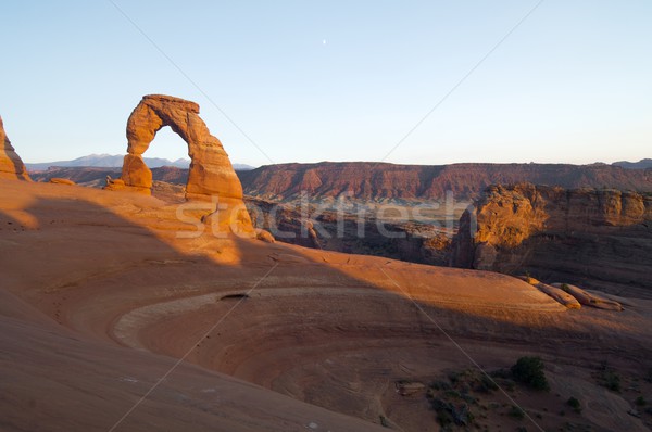 Foto stock: Arco · parque · Utah · Estados · Unidos · paisagem · lua