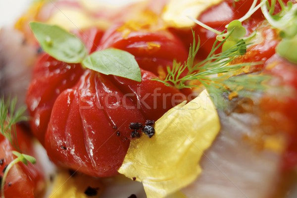 Tomato salad Stock photo © pedrosala