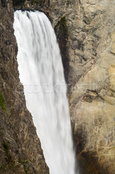 Stockfoto: Waterval · verlagen · park · Verenigde · Staten · muur · natuur