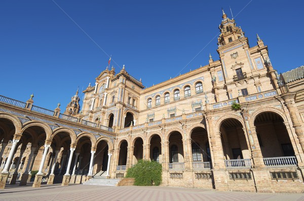 Praça americano exposição andaluzia Espanha Foto stock © pedrosala