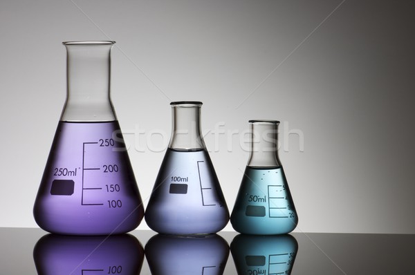conical flasks Stock photo © pedrosala