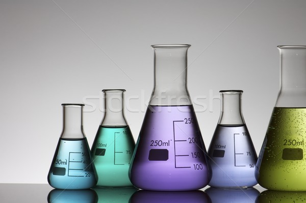 conical flasks Stock photo © pedrosala