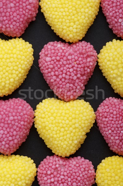 Grupy serca różowy Zdjęcia stock © pedrosala