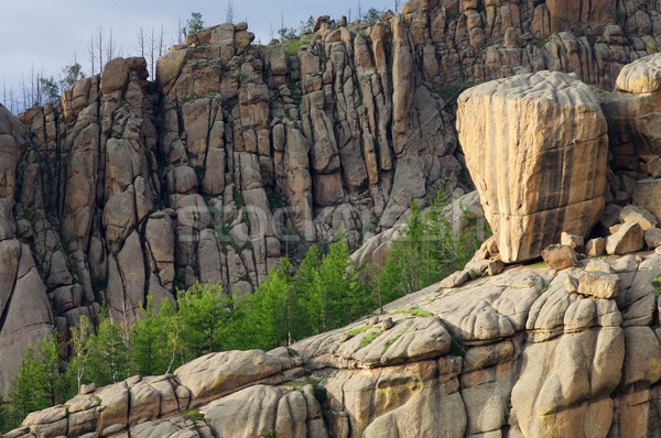 Mongolian landscape Stock photo © pedrosala