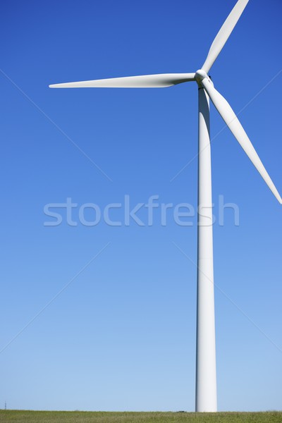 ストックフォト: 風 · エネルギー · 電気 · 生産 · 青空 · 空