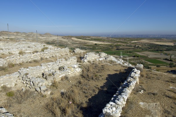 Arkeolojik açık İspanya kimse gün dışında Stok fotoğraf © pedrosala