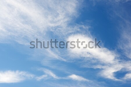 空の背景 高い 空 詳細 雲 ストックフォト © pedrosala