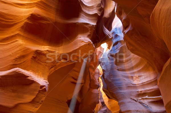 Sandstein Abstraktion Wände Canyon USA Wand Stock foto © pedrosala