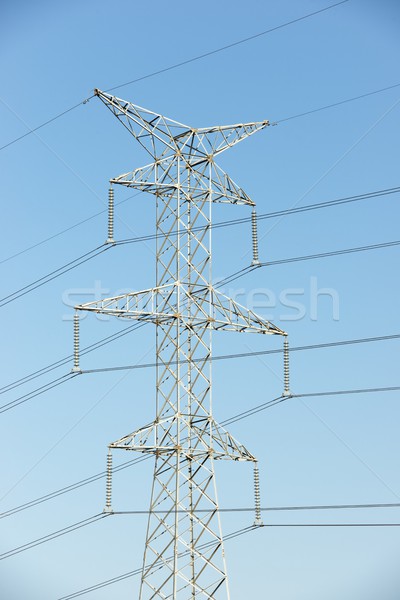 Stock photo: Power line