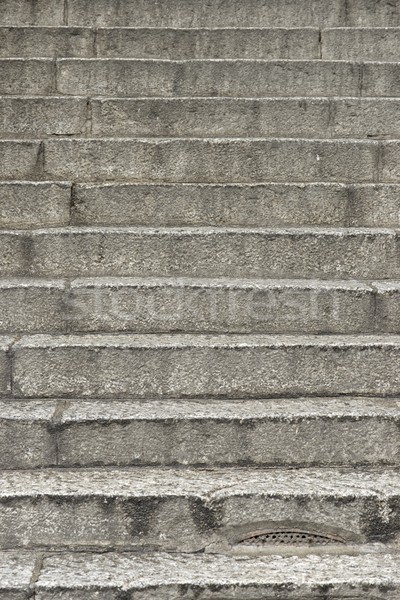 Escalera granito alto textura arte Foto stock © pedrosala